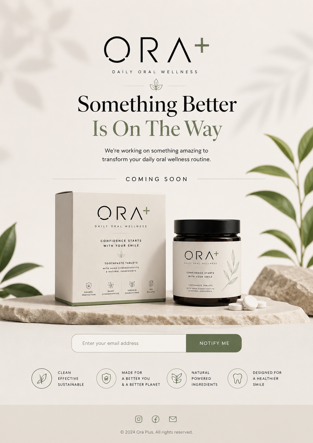 Ora Plus Coming Soon